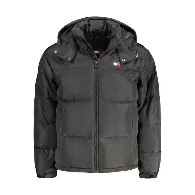 Tommy Hilfiger Black Polyester Men Jacket - Hilstor
