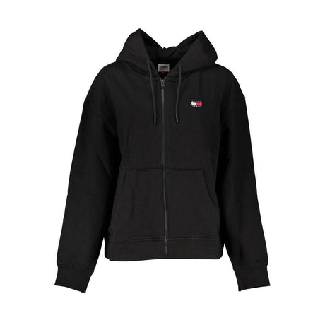Tommy Hilfiger Black Cotton Women Sweater - Hilstor