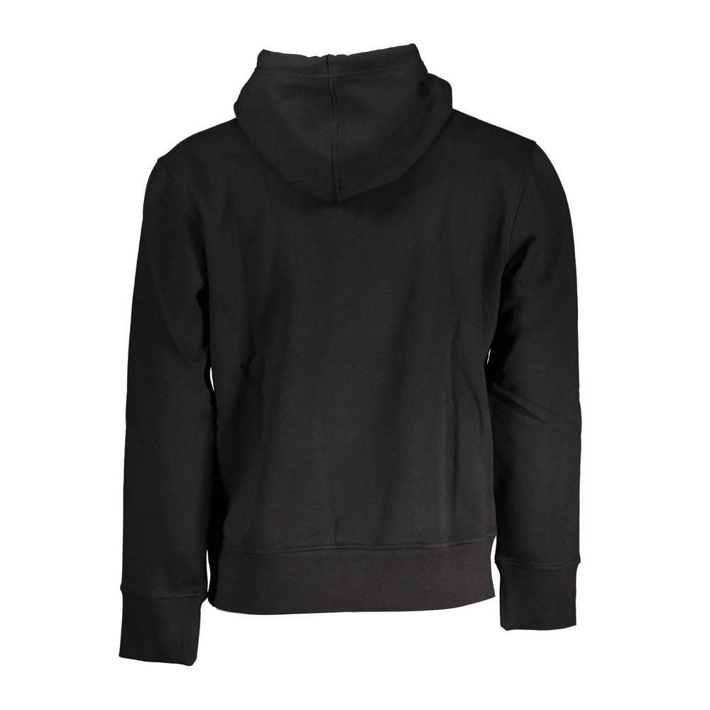 Calvin Klein Black Cotton Men Sweater - Hilstor