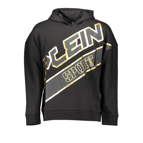 Plein Sport Black Cotton Men Sweater - Hilstor