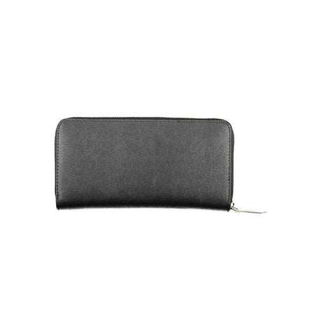 Calvin Klein Black Polyethylene Women Wallet - Hilstor