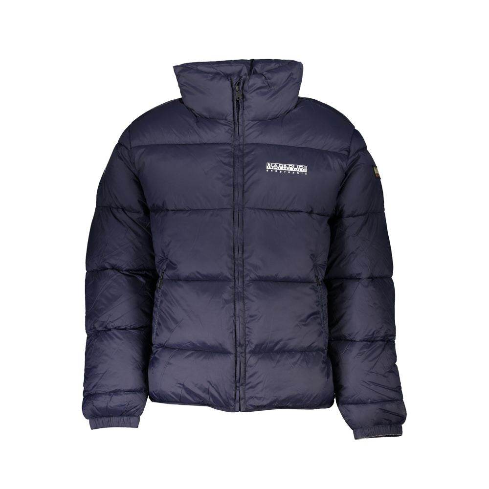 Napapijri Blue Polyamide Men's Jacket - Hilstor