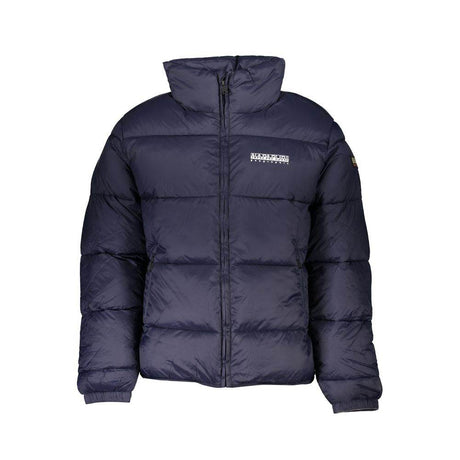 Napapijri Blue Polyamide Men's Jacket - Hilstor