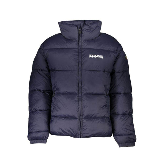Napapijri Blue Polyamide Men's Jacket - Hilstor