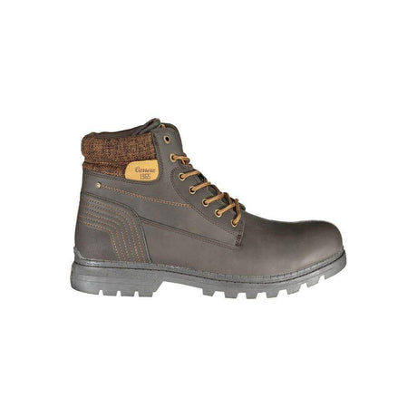 Carrera Elegant Lace-Up Contrast Detail Boots - Hilstor