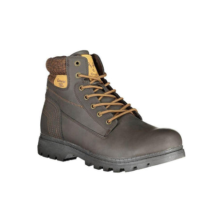 Carrera Elegant Lace-Up Contrast Detail Boots - Hilstor