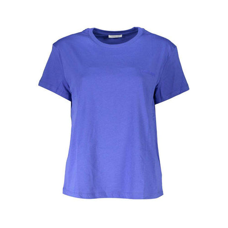 Patrizia Pepe Blue Cotton Women T-Shirt - Hilstor