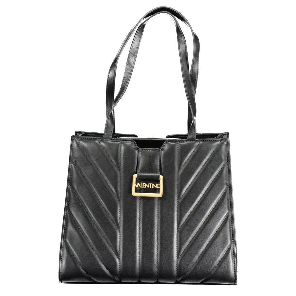 Mario Valentino Black Polyethylene Handbag - Hilstor