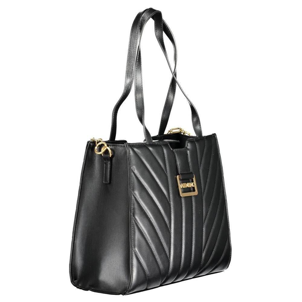 Mario Valentino Black Polyethylene Handbag - Hilstor