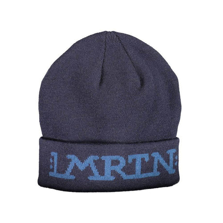 La Martina Blue Acrylic Men Cap - Hilstor