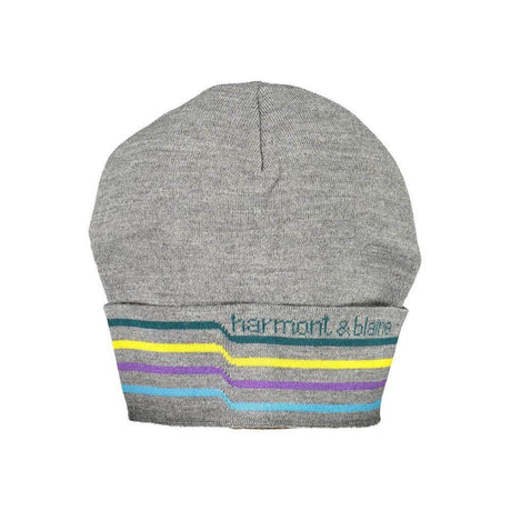 Harmont & Blaine Gray Wool Men Cap - Hilstor