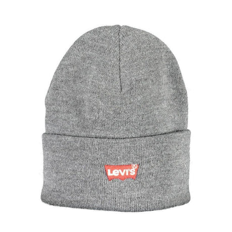 Levi's Gray Acrylic Men Cap - Hilstor