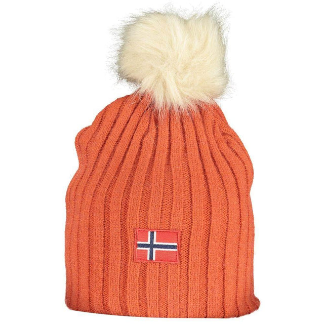 Norway 1963 Orange Polyester Hat - Hilstor