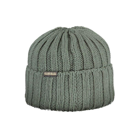 Napapijri Green Acrylic Men Cap - Hilstor