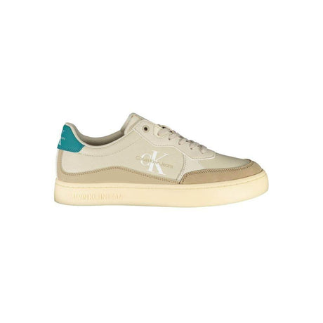 Calvin Klein Beige Polyester Sneaker - Hilstor