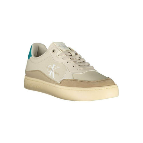 Calvin Klein Beige Polyester Sneaker - Hilstor
