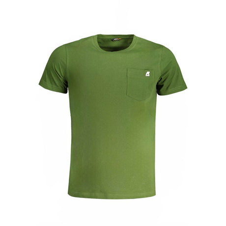 K-WAY Green Cotton T-Shirt - Hilstor