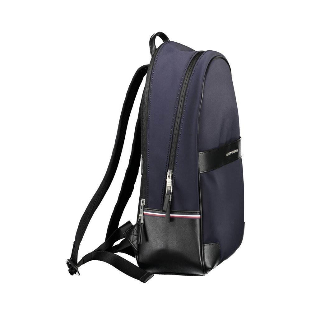 Tommy Hilfiger Blue Polyethylene Men Backpack - Hilstor