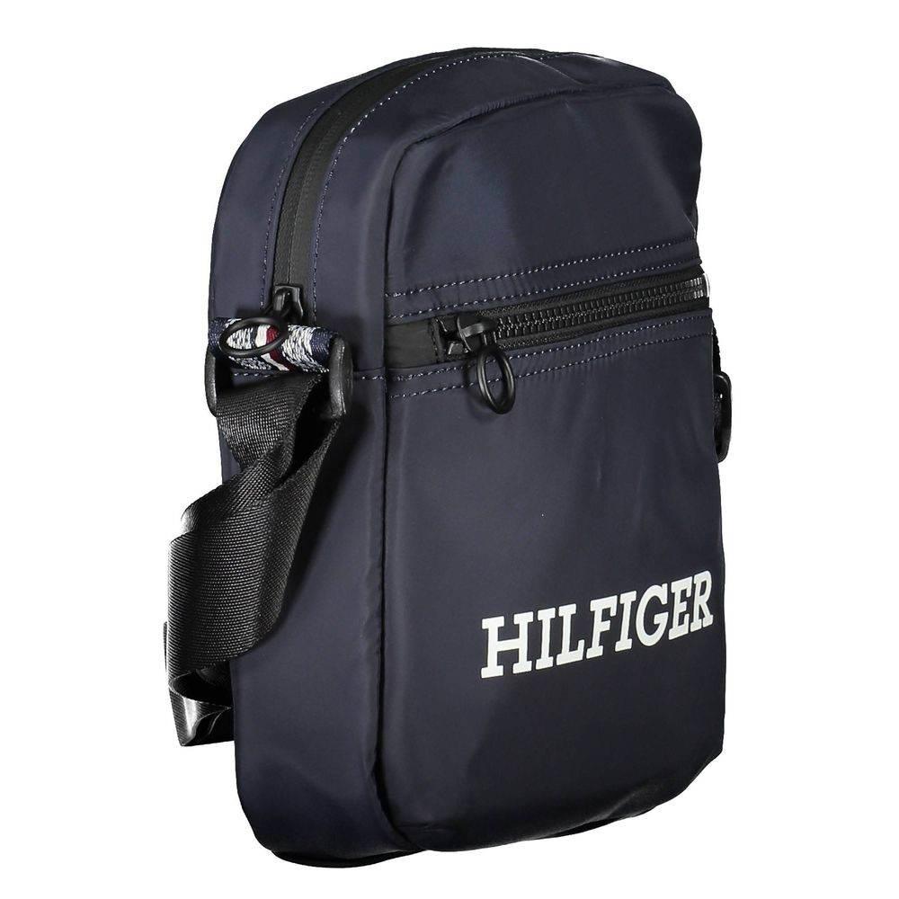 Tommy Hilfiger Blue Polyester Men Shoulder Bag - Hilstor