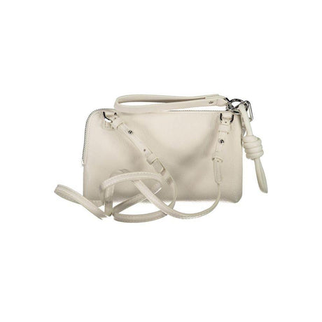 Desigual White Polyethylene Handbag - Hilstor