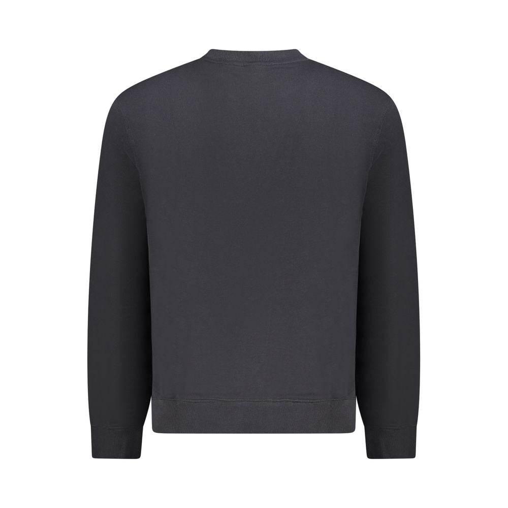 Napapijri Black Cotton Men Sweater - Hilstor