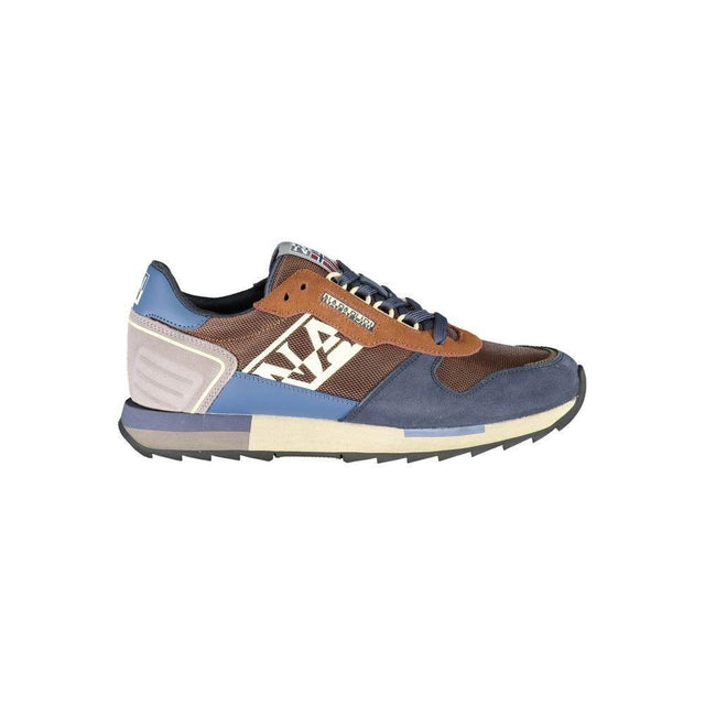 Napapijri Contrast Lace-Up Sports Sneakers - Hilstor