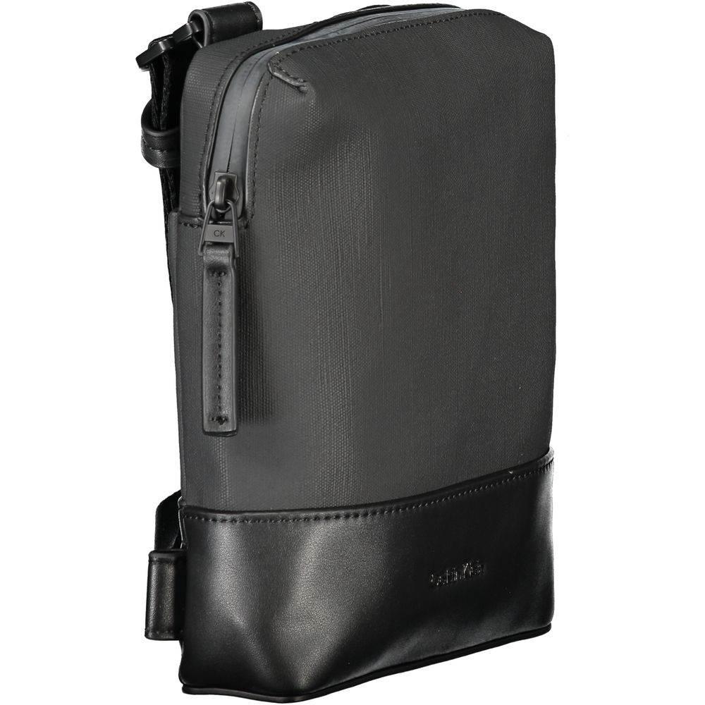 Calvin Klein Black Polyester Men Shoulder Bag - Hilstor