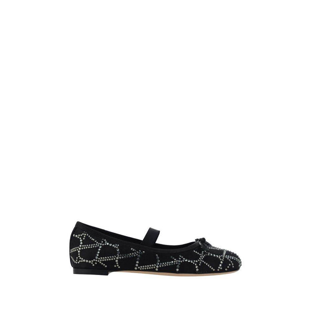 Valentino Garavani Toile Iconographe Ballerinas - Hilstor