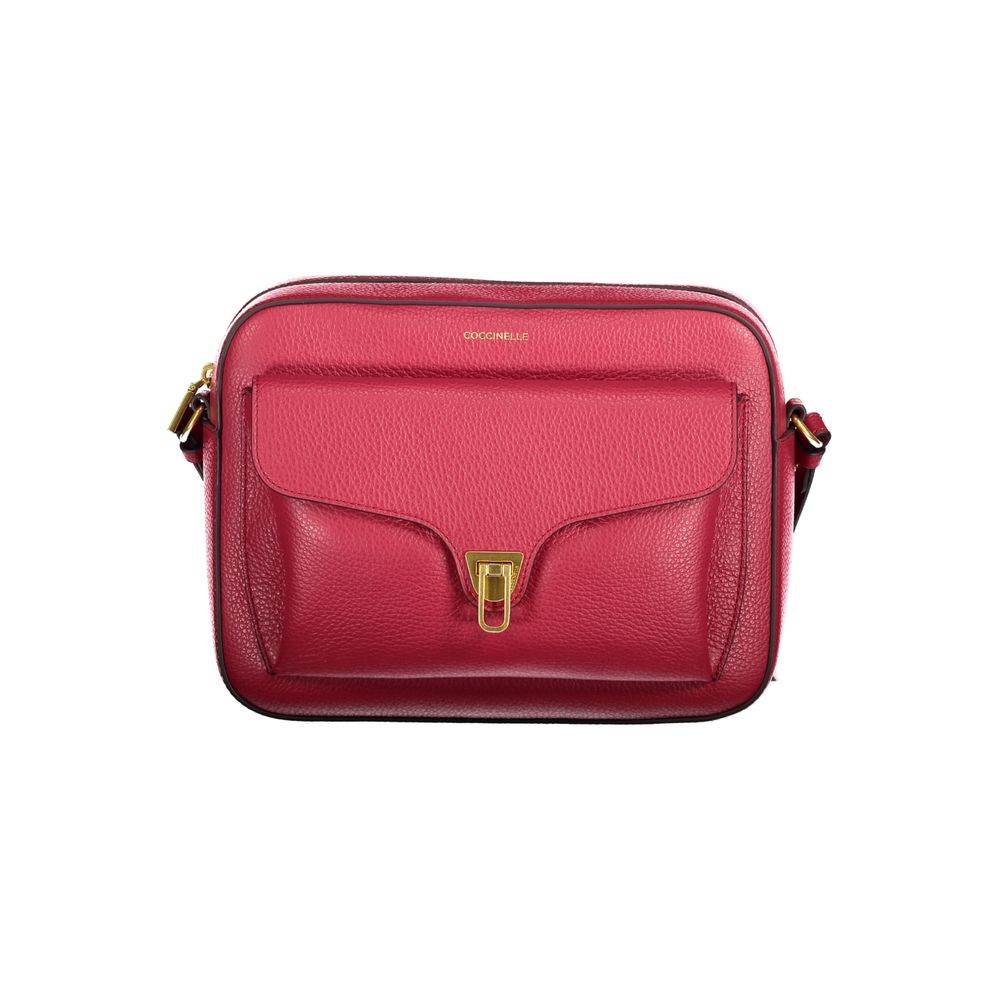 Coccinelle Red Leather Handbag - Hilstor