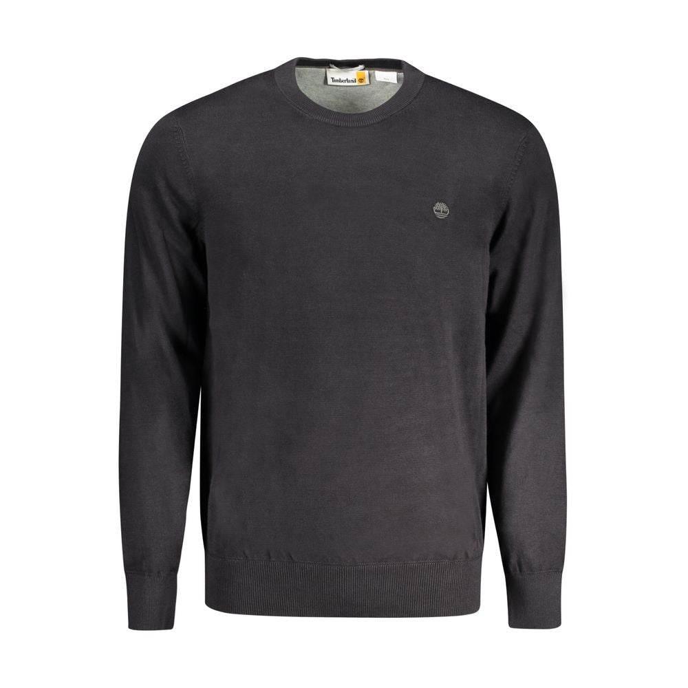 Timberland Black Cotton Men Sweater - Hilstor