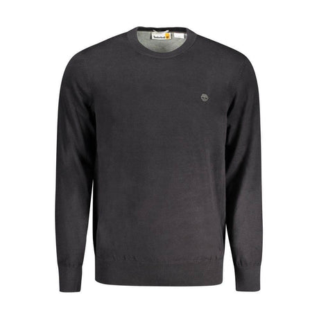 Timberland Black Cotton Men Sweater - Hilstor