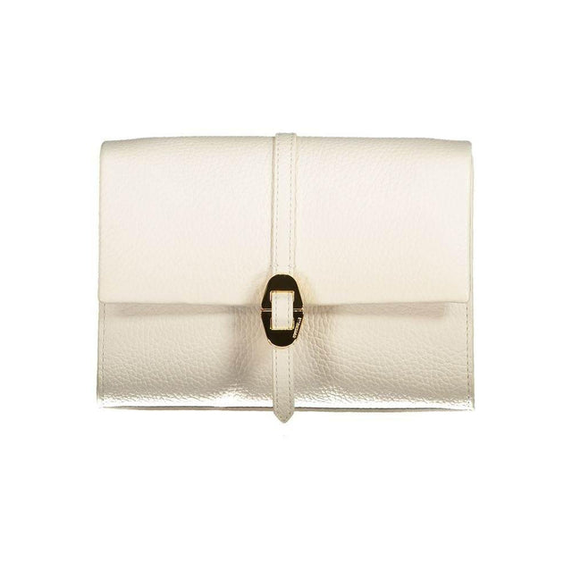 Coccinelle White Leather Handbag - Hilstor