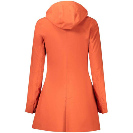K-WAY Red Polyester Women Coat - Hilstor