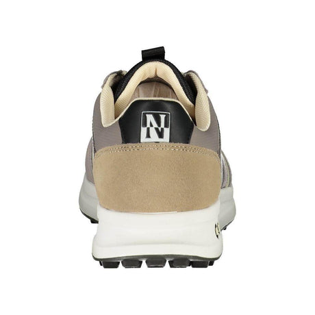 Napapijri Sleek Laced Sports Sneakers with Contrast Accents - Hilstor