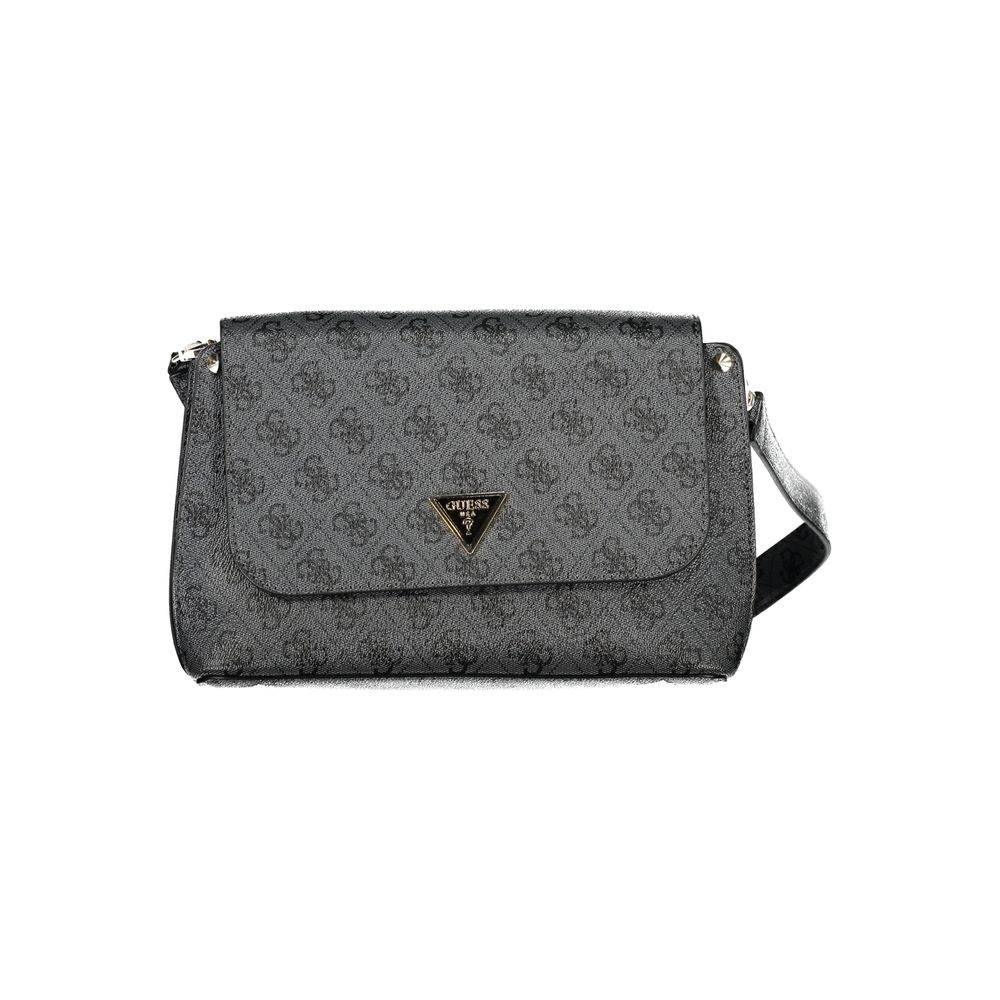 Guess Jeans Black Polyethylene Handbag - Hilstor