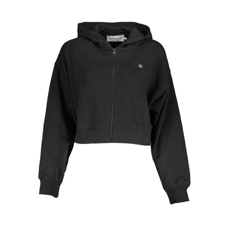 Calvin Klein Black Cotton Women Sweater - Hilstor