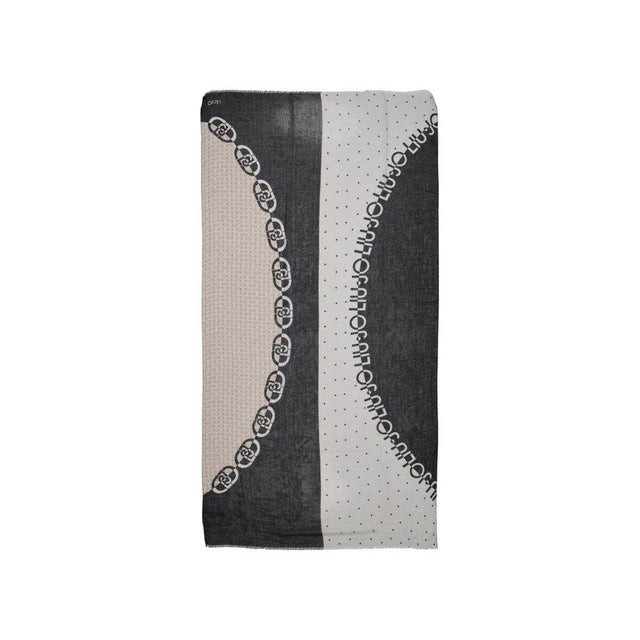 Liu Jo Black Polyester Scarf - Hilstor