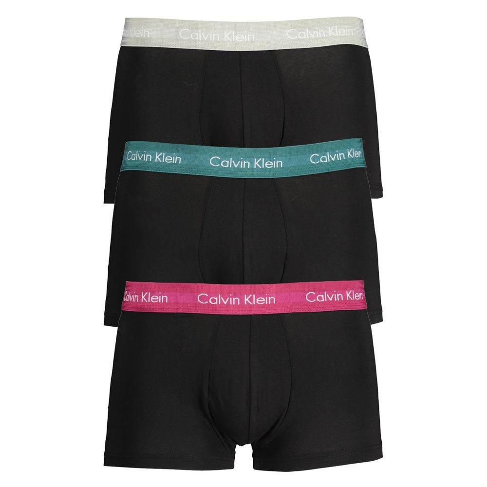 Calvin Klein Black Cotton Underwear - Hilstor