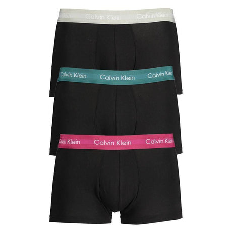 Calvin Klein Black Cotton Underwear - Hilstor