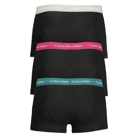 Calvin Klein Black Cotton Underwear - Hilstor