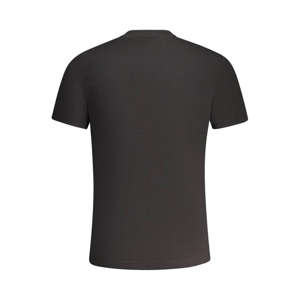 Calvin Klein Black Cotton Men T-Shirt - Hilstor
