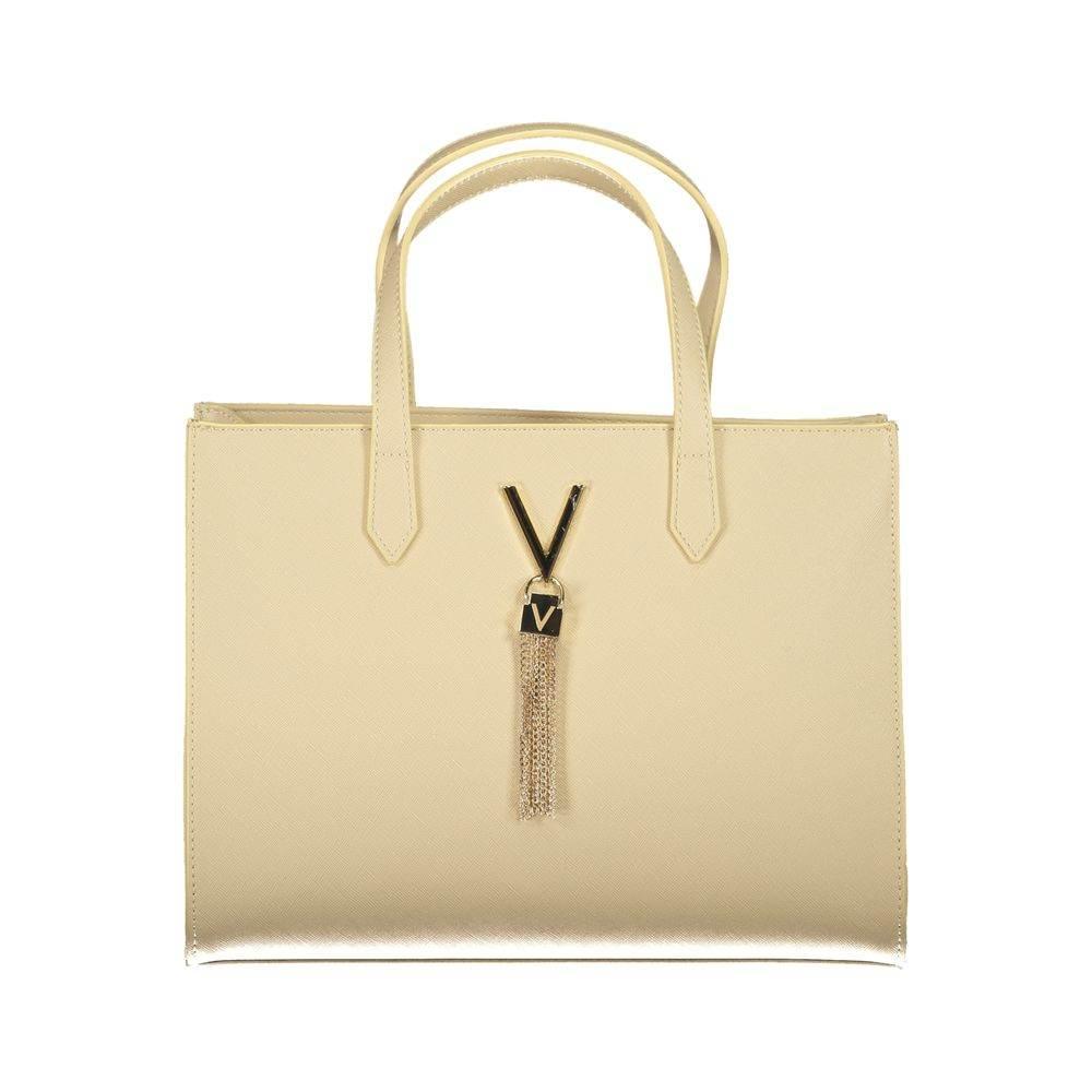 Mario Valentino Beige Polyethylene Handbag - Hilstor