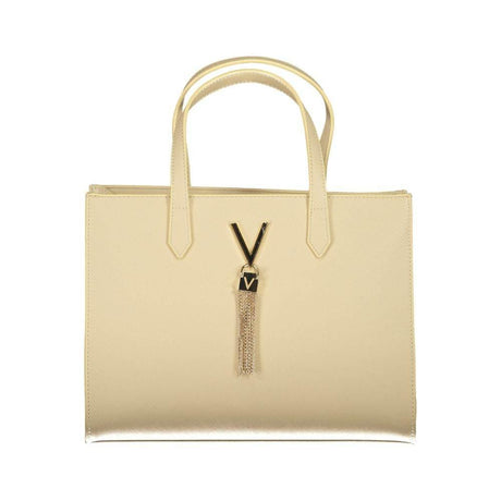 Mario Valentino Beige Polyethylene Handbag - Hilstor