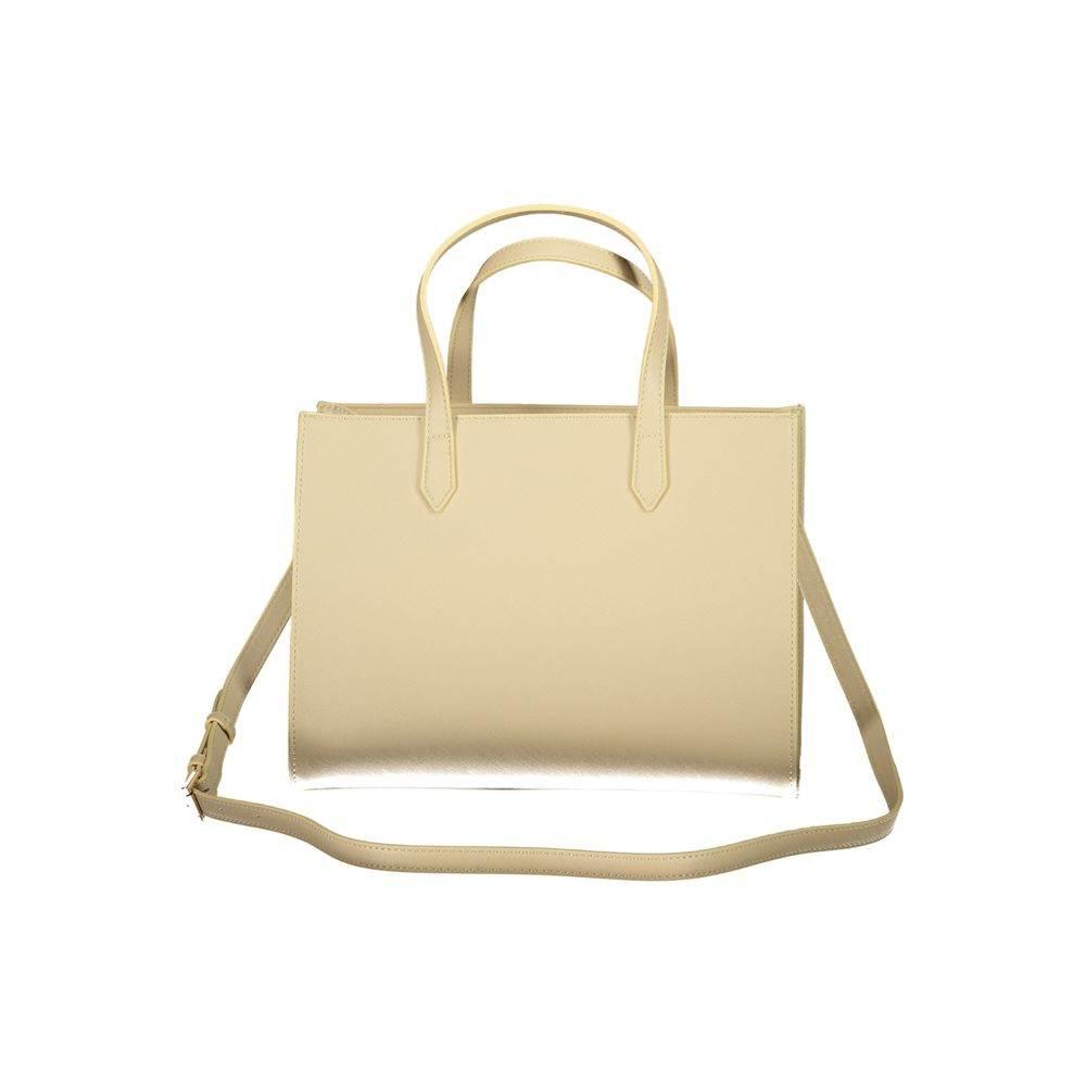 Mario Valentino Beige Polyethylene Handbag - Hilstor