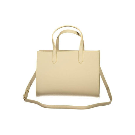 Mario Valentino Beige Polyethylene Handbag - Hilstor