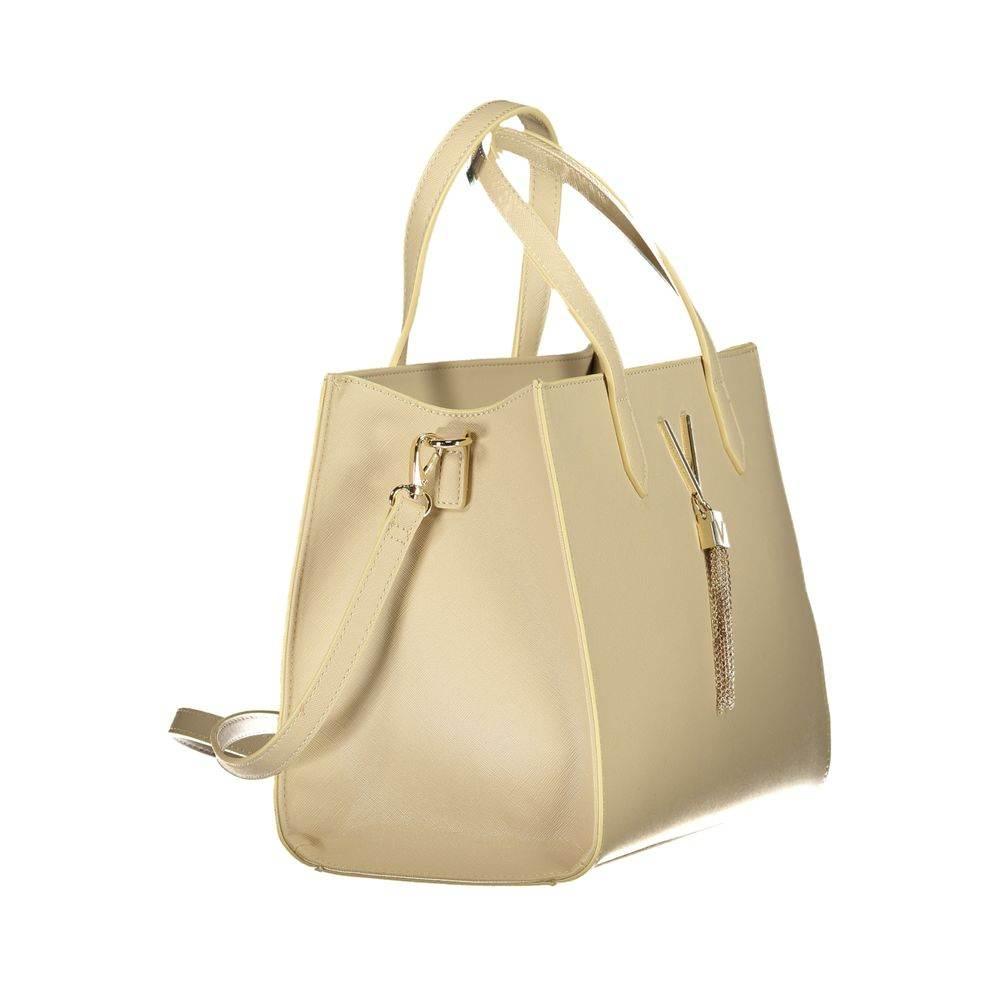 Mario Valentino Beige Polyethylene Handbag - Hilstor