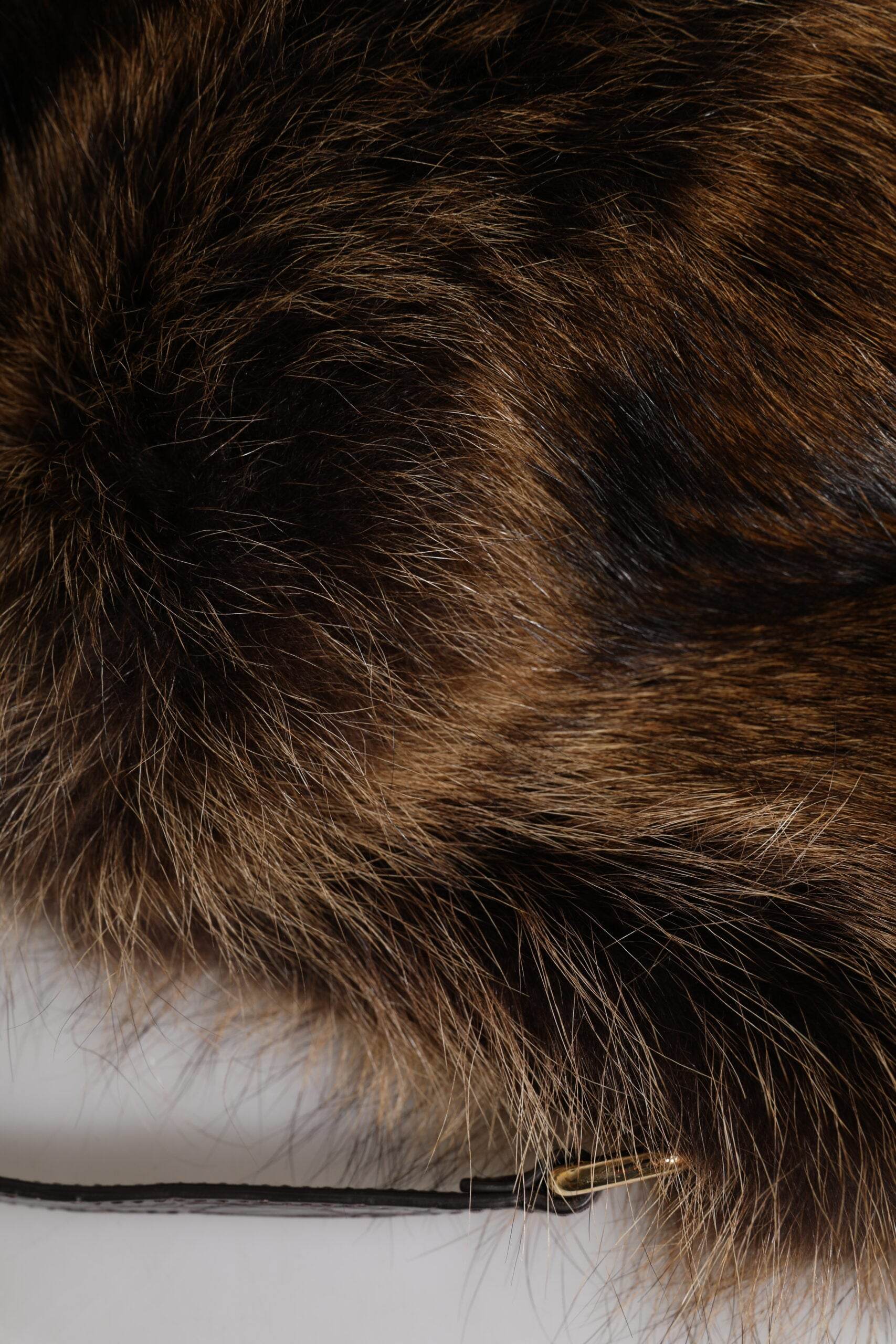 Dolce & Gabbana Brown Fur Women Bucket Hat - Hilstor