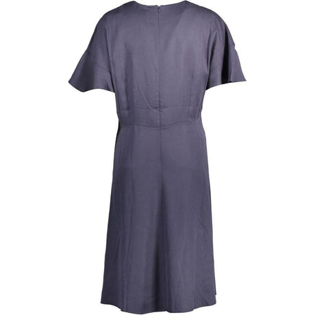 Gant Blue Lyocell Women Dress - Hilstor
