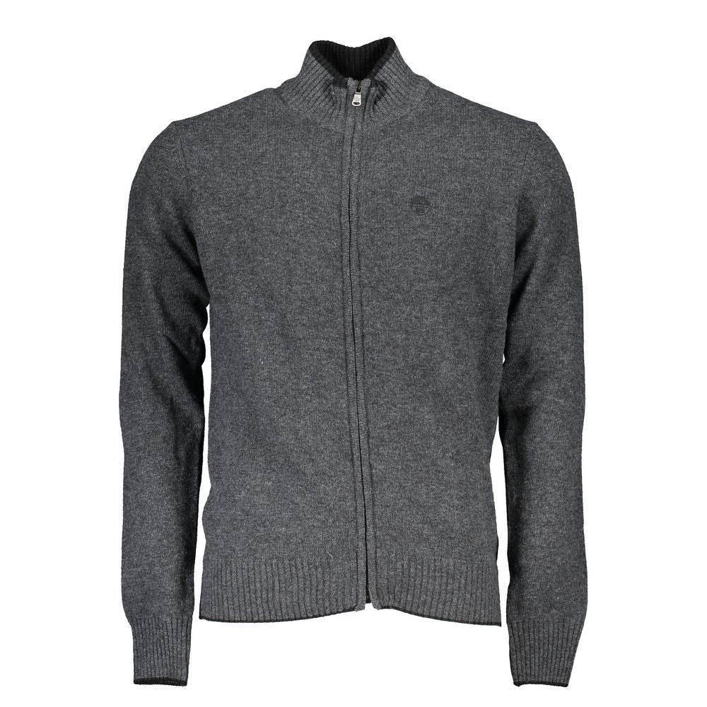 North Sails Gray Polyamide Men Cardigan - Hilstor