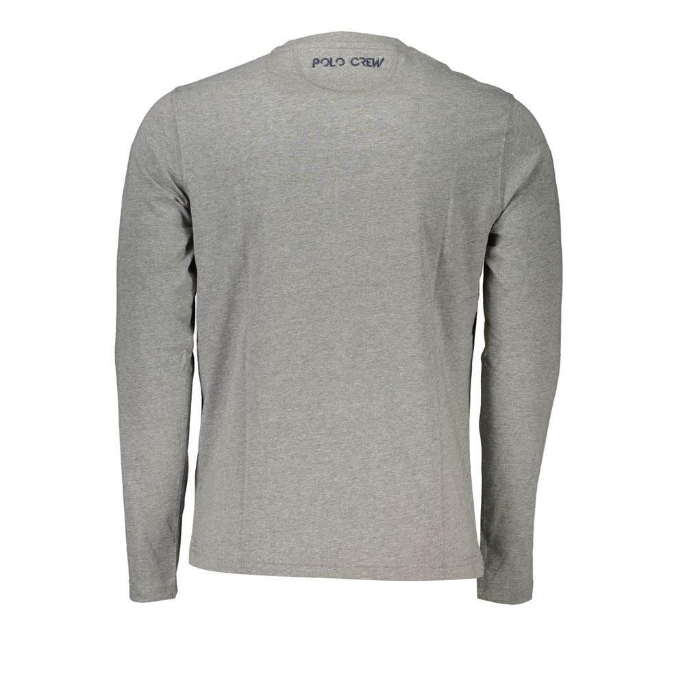 La Martina Elegant Long-Sleeved Crew Neck Tee - Hilstor